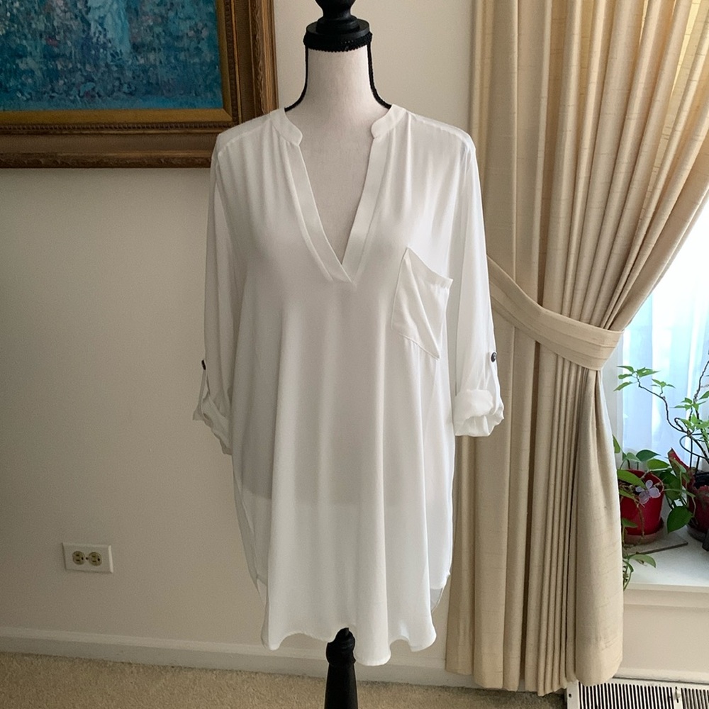 Business Blouse. Neutral, Classic